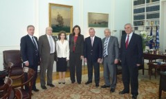 Συνάντηση πολιτικής ηγεσίας του Υπουργείου Εξωτερικών με το Συμβούλιο Απόδημου Ελληνισμού