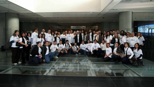 Από το Νέο Μουσείο της Ακρόπολης ξεκίνησε η εκστρατεία των Δικτύων Νεολαίας ΣΑΕ για την επιστροφή των Γλυπτών του Παρθενώνα. Συνάντηση με την Υφυπουργό Πολιτισμού και Τουρισμού, κα Άντζελα Γκερέκου