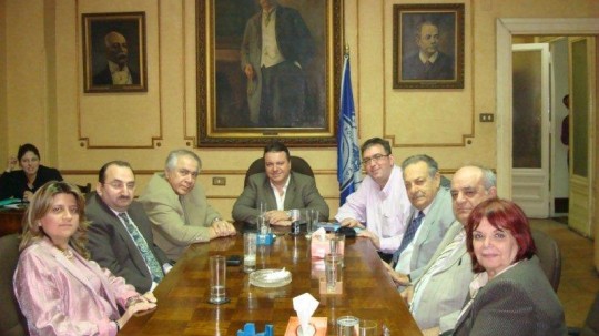 Συναντήσεις του Συντονιστής  Περιφέρειας ΣΑΕ Αφρικής-Εγγύς/Μέσης Ανατολής στην Αίγυπτο